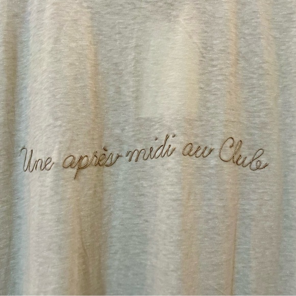 EREVAN Light Blue Men's T-Shirt, 100% cotton, Embroidered, size M, NWT - Picture 7 of 10